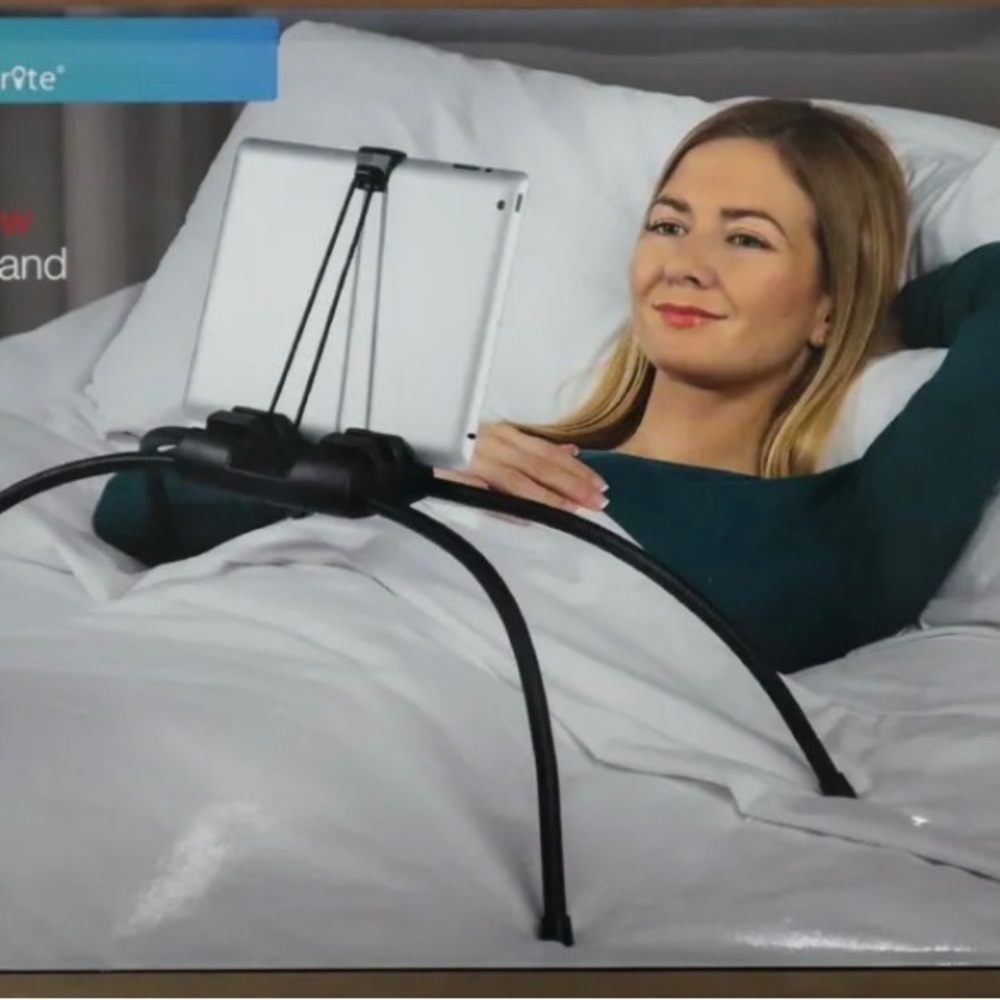 Nbryte Tablift Keep iPad and Other Tablets Upright In Bed Sitting Relaxing